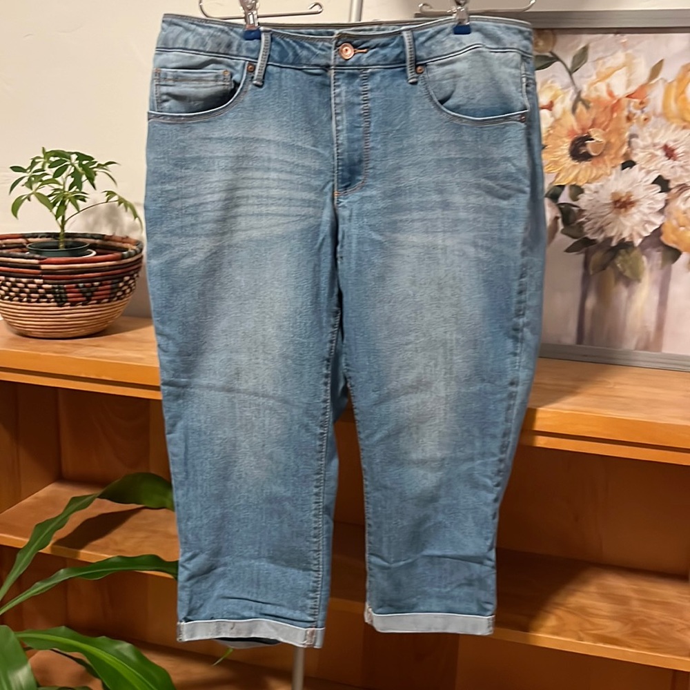 Faded glory capris, size 16. Brand new without tags